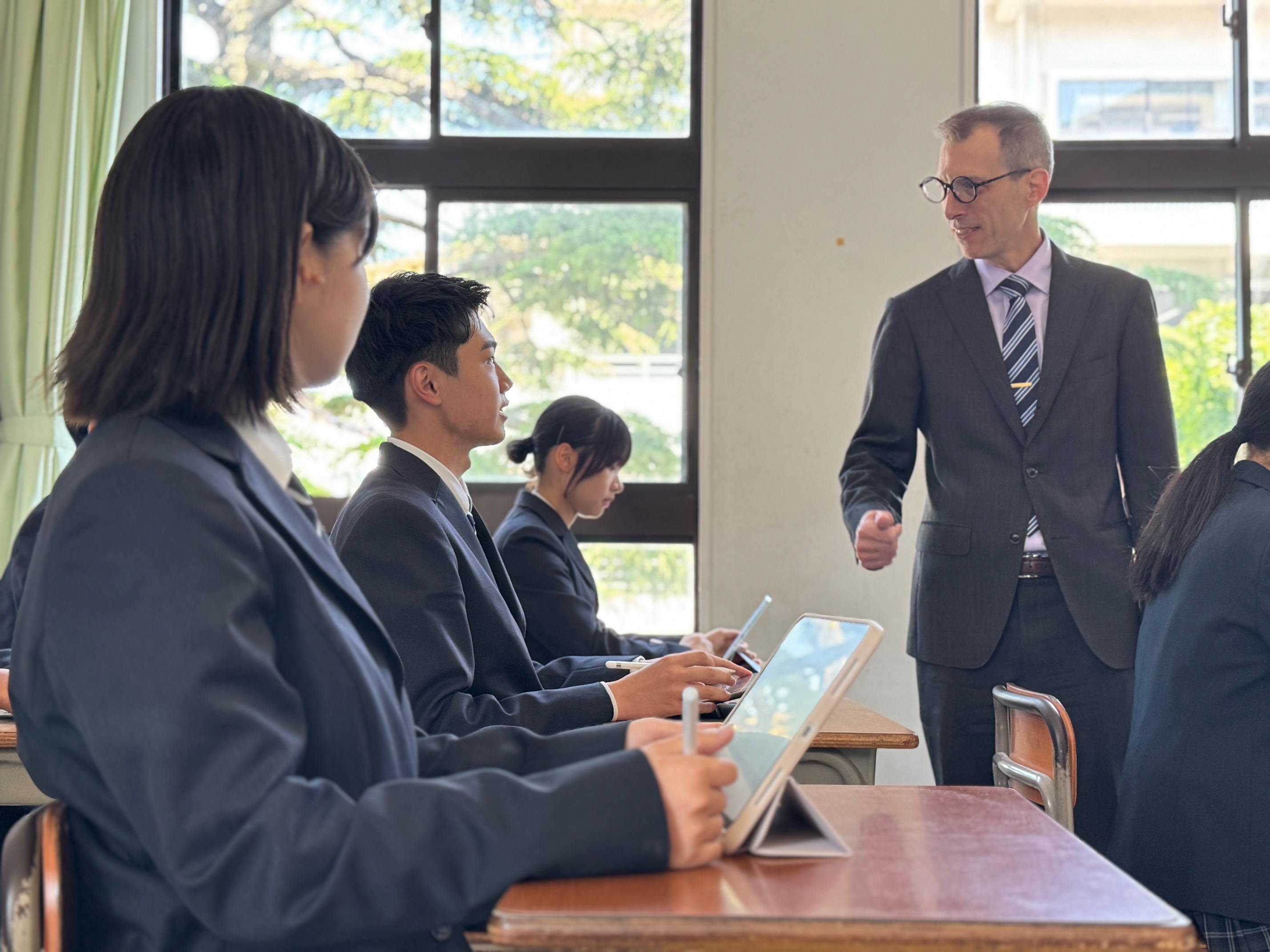 英語の授業風景